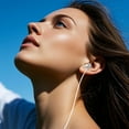 thumbnail image 7 of FEISHENTT Wired Earbuds with Microphone 3.5mm,Headphones Wired Noise Cancelling with Microphone Remote Control for laptops PC,MP3/4,Switch,Most 3.5mm Audio Devices,Silver, 7 of 7