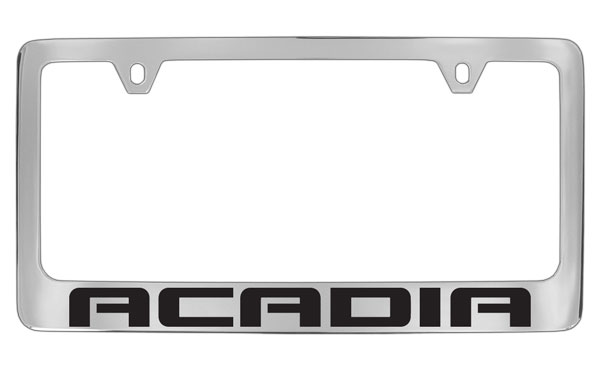 Front License Plate Bracket For 2022-2025 GMC Sierra 1500/Denali | Textured Black, Direct Fit, OEM #84877919