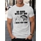 thumbnail image 1 of Summer Men's Short Sleeve I Make Fish Come Print T-shirt Top, 1 of 5