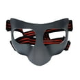 thumbnail image 2 of QccHieUs Face Mask for Broken Nose Nose Guard Face Shield Masquerade Mask Face Protection Red Black Band, 2 of 9