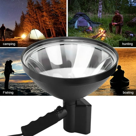 Yosoo HID Handheld Light,100W LED HID Handheld Torch Hunting Spot Light Work Spotlight Camping Fishing