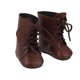 thumbnail image 3 of 1 par de botas de muñeca de muñeca para de 18 pulgadas Accesorios de ropa Hugo Zapatos De Muñecas, 3 of 10