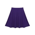 thumbnail image 5 of MSemis Big Girls Knee Length Skater Skirts Purple 16, 5 of 6
