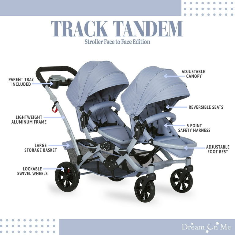 Face to face stroller hot sale