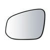 88288 - Fit System Driver Side Non-heated Mirror Glass w/ backing plate, Toyota RAV 4 13-18, 6" x 7 3/ 4" x 8 7/ 8" (w/ o Blind Spot Detection System) Fits select: 2013-2022 TOYOTA RAV4