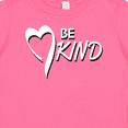 thumbnail image 4 of Inktastic Be Kind with Heart Ribbon in White Text Boys or Girls Baby T-Shirt, 4 of 5