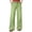 Green 13, variant on Karymi Mid‑Rise Wide‑Leg Jeans for Women, Decor Side Button Stretch Full‑Length Denim Pants with Pockets