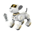 thumbnail image 4 of Juguete de perro robot de control perfecl Mascota para niños pequeños Dorado, 4 of 8