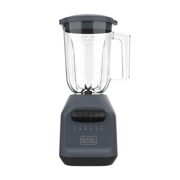 Licuadora Black+Decker Ice Crush con 8 Velocidades 1.65L Gris