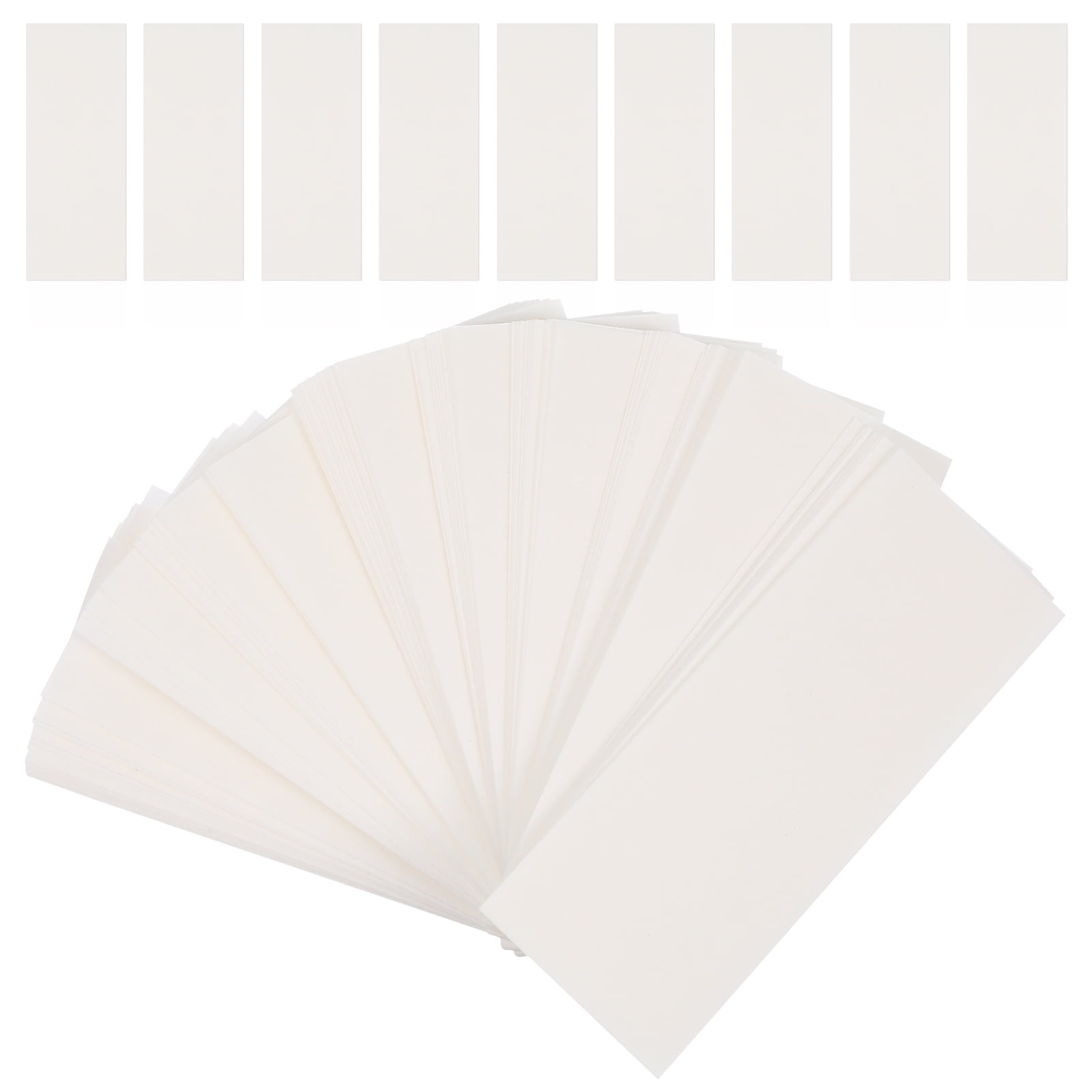 500 Pcs Chromatography Paper Strips Experiments Filter Papers for Pigment Separation and Science
