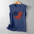 thumbnail image 5 of IROINNID Patriotic Shirts for Women Round Neck Tank Summer Casual Tops Regular Vest Tops Sleeveless Tops July 4th, 5 of 5