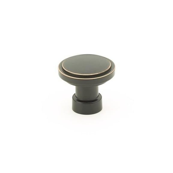 1.25 in. Haydon Cabinet Knob, Oil Rubbed Bronze