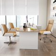 thumbnail image 3 of Single Designer Sofa Simplicity Office Chair Relaxing Rotation Nordic Luxury Office Chair Floor Gaming Mobile Business Furniture My Lux Decor Round, 3 of 29