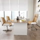 thumbnail image 3 of Single Designer Sofa Simplicity Office Chair Relaxing Rotation Nordic Luxury Office Chair Floor Gaming Mobile Business Furniture My Lux Decor Round, 3 of 29