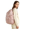 thumbnail image 5 of HJYCHN Bookbag for Girls Dot Print Large Capacity Daypack Back to School Supplies for Kids and Backpack for Boys B 46cm, 5 of 5