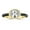 Black, variant on Bob Mackie Jewelry Silver Plated Brass Pink Enamel White Cubic Zirconia Ring, Size 8