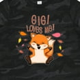 thumbnail image 4 of Inktastic Gigi Loves Me- Cute Baby Fox Boys or Girls Toddler T-Shirt, 4 of 5