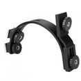 thumbnail image 2 of Akozon Support de Caméra C-Forme Double Chaussures Chaudes Flash Lampe Support Support Support Matériel en Métal Durable pour Caméra DV Caméra DSLR Noir, 2 of 8