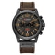 thumbnail image 2 of Reloj de cuarzo para hombre, Relojes para hombre, Relojes para hombre, Calendario deportivo, Cronógrafo de cuero, Reloj de cuarzo, Reloj de cuarzo, 2 of 5
