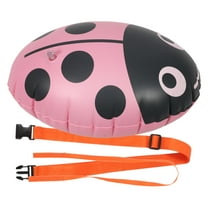GOOHOCHY 1Pack Pink Inflatable Buoy for Learning to Swim and Open Water 44.0X31.5X0.2In