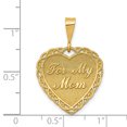 thumbnail image 2 of 14K Yellow Gold for My Mom Charm, 2 of 2