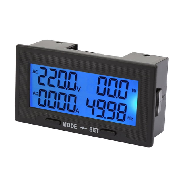 Digital Voltmeter,YB5140DM-Z AC 0~100A 130~500V Dual Meter Ampere Meter Professional Grade
