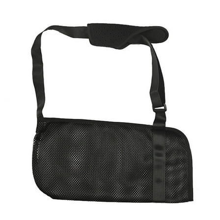 Arm Sling Abrasion Resistant Adjustable Hollow Out Mesh Breathable Wide Shoulder Strap Support Shoulder Stabilizer Postoperative Supplies