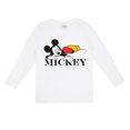 thumbnail image 3 of Disney - Set de Pijama Largo Snooze de Mickey Mouse para Mujer (Blanco, Negro), 3 of 6