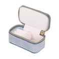 thumbnail image 2 of Caja de almacenamiento de joyas Caja de joyería Estuche de joyería portátil a prueba de polvo Soporte de almacenamiento de joyas para anillos Colgante Azul claro, 2 of 8