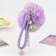 thumbnail image 3 of Minnieouse Llavero con pompón de felpa, tirador de tarjeta de crédito fácil de usar, regalo de estilo moderno, fácil Ropa, zapatos y accesorios Miscelánea Blanco, 3 of 6