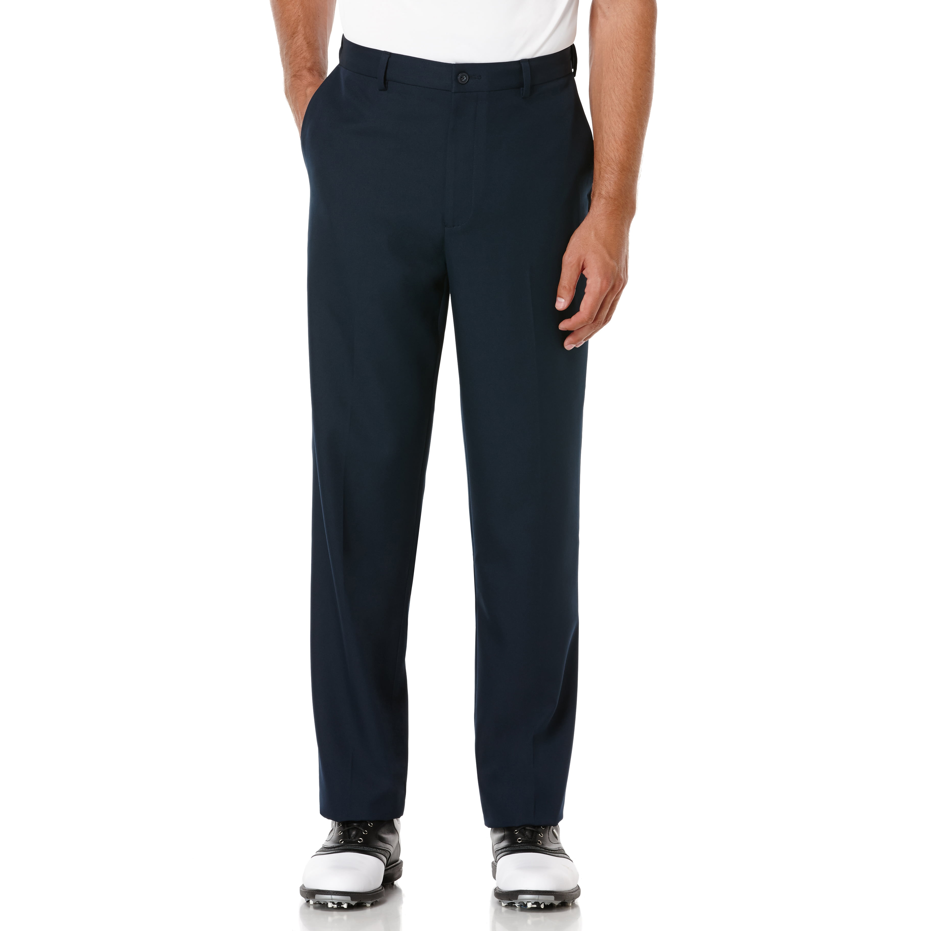 Ben Hogan - Ben Hogan Men's Flat-Front Performance Golf Pants with ...