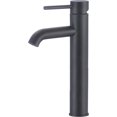 thumbnail image 2 of American Imaginations AI-29495 Deck Mount CUPC Approved Lead Free Brass Faucet Set In Black Color - Overflow Drain Incl., 2 of 5