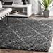 thumbnail image 3 of nuLOOM Trellis Cozy Soft & Plush Shag Runner Rug, 2' 6" x 12', Grey, 3 of 15