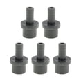 thumbnail image 1 of Conector de manguera de plástico de 0.8"x0.4" recto, color gris, 5 piezas, 1 of 1