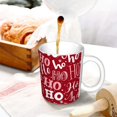 thumbnail image 3 of Yiaed Ho Funny Christmas Print Ceramics Coffee,Large Handle Design,Extra Large Tea and Coffee Cup for Office and Home Mugs, 3 of 6