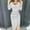 A0772-White, variant on CALAFEBILA Summer Dresses for Women Long Sleeve V-neck Solid Color Midi Bodycon Dress Sequin Party Long Dresses for Women 2025