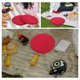 thumbnail image 5 of KAKOWELY 2 cojines redondos para silla de comedor, cocina, suelo, exterior, 5 of 5
