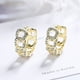 thumbnail image 2 of Pendientes de plata de ley 925 con circonita AAA para mujer, exquisitos accesorios de joyería para novia, regalo de moda para boda, 2 of 2