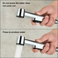 thumbnail image 4 of Bidet Sprayer, Handheld Toilet Replacement Improvement Spraying, Sprayer Valve Hose, 4 of 8