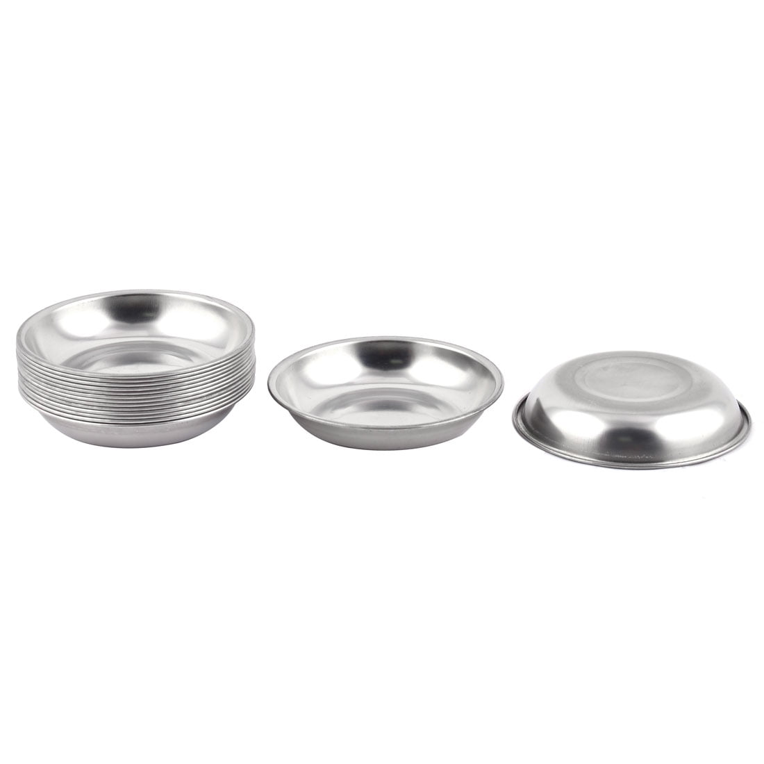 Restaurant Home Kitchen Round Design Soy Sauce Spice Dish 10cm Diameter 15 Pcs