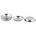 thumbnail image 1 of Unique Bargains Restaurant Cuisine Ronde Conception Sauce Soja Plat d'Épices 10cm Diamètre 15 Pcs, 1 of 3
