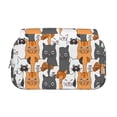 thumbnail image 2 of Disketp Funny Cats Estuche de Lápices de Doble Capa con Tapa Abatible y Cremallera, Organizador Escolar para Adolescentes y Adultos, 2 of 7