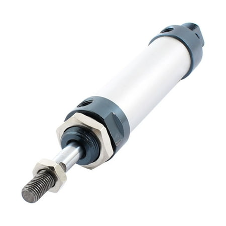 Unique Bargains 25mm Bore 50mm Stroke Double Action Single Rod Alloy Pneumatic Air Cylinder
