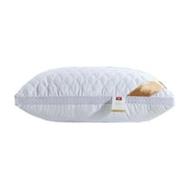 Bed Pillows,Pillow Core,Hotel Quality Cooling Down Alternative Gusseted Bed Pillows for Side,Back,Cotton Hotel Bed Pillows for Sleeping,Soft Support Fluffy Medium Firm Pillows for Side Back