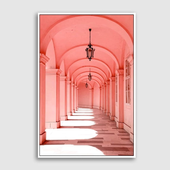 IDEA4WALL Framed Canvas Wall Art for Living Room, Bedroom Colorful Corridor Canvas Prints for Modern Home Decoration Ready to Hang