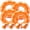 Orange, variant on 8 Pcs Donut Pool Floats 4 Styles Cute Swimming Float Inflatable Beach Balls Colorful Swimming Ring Inflatable Tubes Pool Ball Floaties Hawaiian Beach Summer Tropical Donut Party for Adult