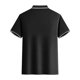 thumbnail image 5 of Camisa Hawaiana para Hombres Casual Delgado Cuello de Vuelta Color Sólido Manga Corta, Camiseta Blusa para el Verano, 5 of 6