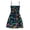 Navy, variant on NordicNest Girls Dress Toddler Baby Kids Girls Sleeveless Summer Print Dresses Casual Clothes Daily Wear Party Clothes Cute Elegant Girl Outfits
