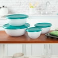 thumbnail image 2 of Sterilite 8-Piece Covered Bowl Set, 4 Plastic Bowls Ranging in Size, 6 Pack, 2 of 5