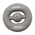 thumbnail image 1 of LOVIVER 3xHand Grip Fortifiant Confortable Doux pour l'Escalade Musculaire Renforcement Gris 20LB-30LB, 1 of 8